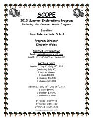 SCOPE Summer Explorations Program - Commack Union Free ...