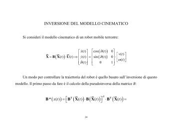 Controllo Cinematico Inverso