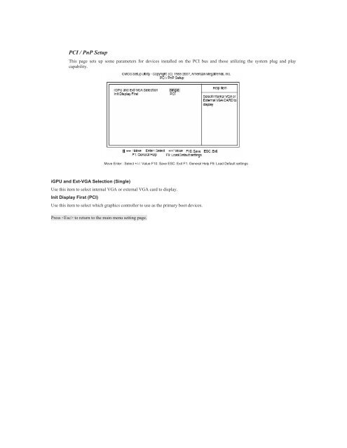 GeForce 8200 Motherboard Manual - PNY