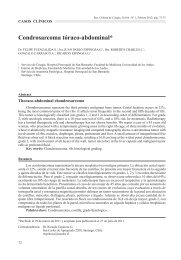 Condrosarcoma tÃ³raco-abdominal* - SciELO