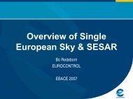 Overview of Single European Sky & SESAR