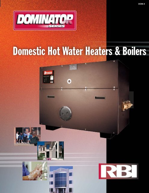 RBI Dominator brochure - California Boiler