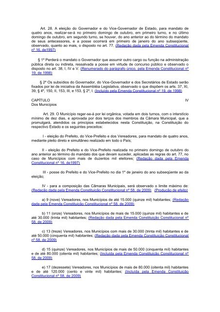 ConstituiÃ§Ã£o da RepÃºblica Federativa do Brasil de 1988 - Compilado
