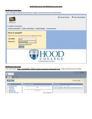 English Placement Test Blackboard screen shots Blackboard Login ...