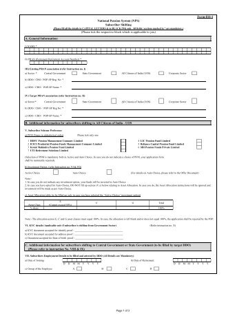 Form-ISS-1 A. General Information: B. Additional information ... - CRA