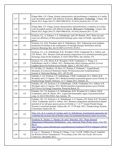 Annual Report- Part III - Florida Energy Systems Consortium