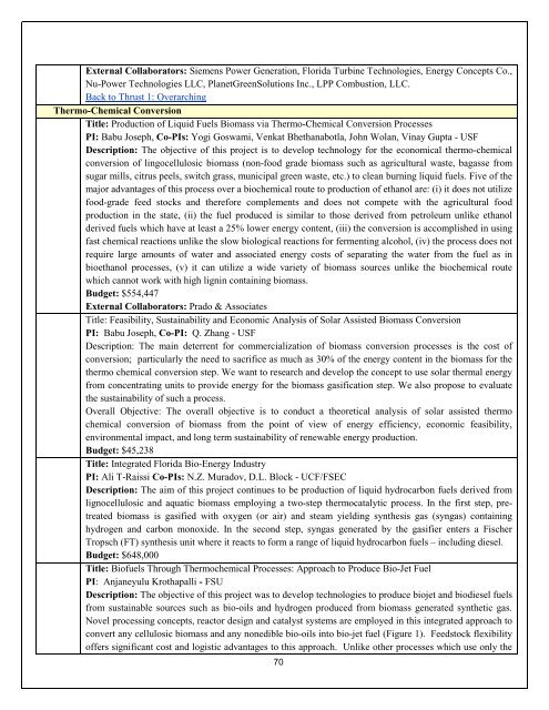 Annual Report- Part III - Florida Energy Systems Consortium