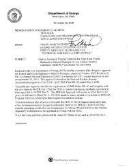 Approval No. 0005 - RAMPAC - U.S. Department of Energy
