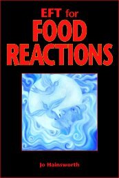 EFT for Food Reactions - EFTBooks.com