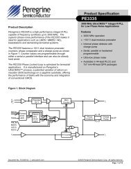 PE3335 - Peregrine Semiconductor