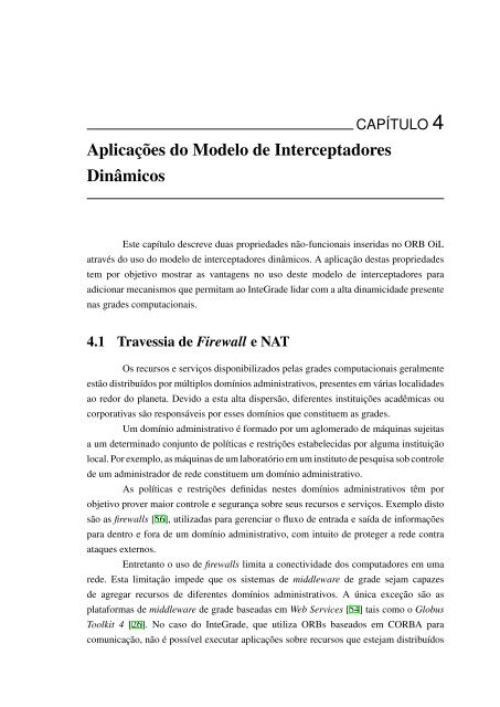 Uso de um Modelo de Interceptadores para Prover Adaptação ...