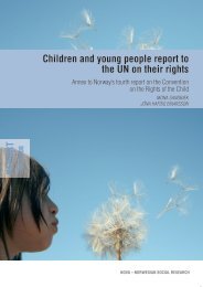 children and young people report to the UN on their rights - Nova