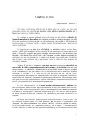 La Iglesia y los laicos - Conferencia de Provinciales Jesuitas en ...