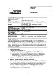 Item 8 - CPA - Ealing Council