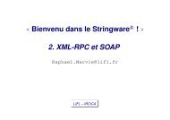 Slides du cours XML-RPC - FIL