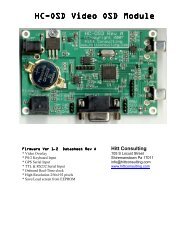 HC-OSD Video OSD Module OSD Video OSD Module OSD Video ...