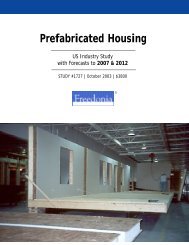 Prefabricated Housing - The Freedonia Group