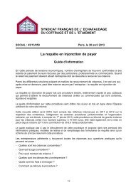 La requÃªte en injonction de payer - Echafaudage - Syndicat ...