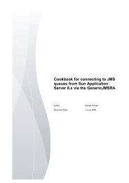 Cookbook for connecting to JMS queues from Sun Application ...