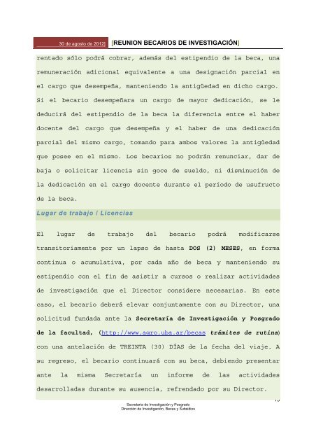 Manual del Becario - Universidad de Buenos Aires