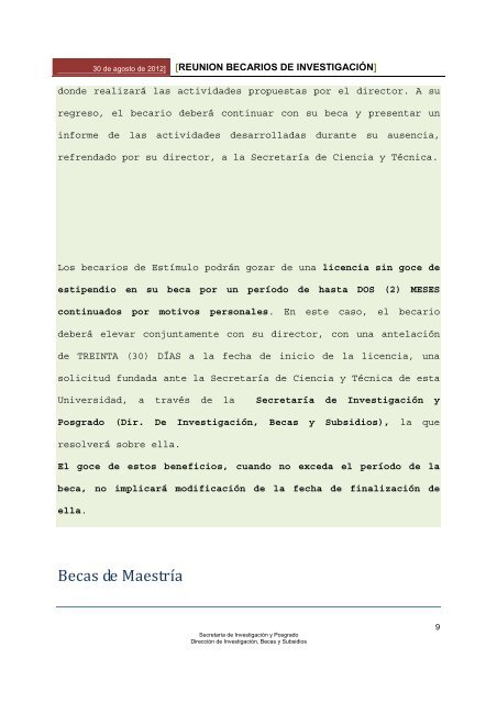 Manual del Becario - Universidad de Buenos Aires
