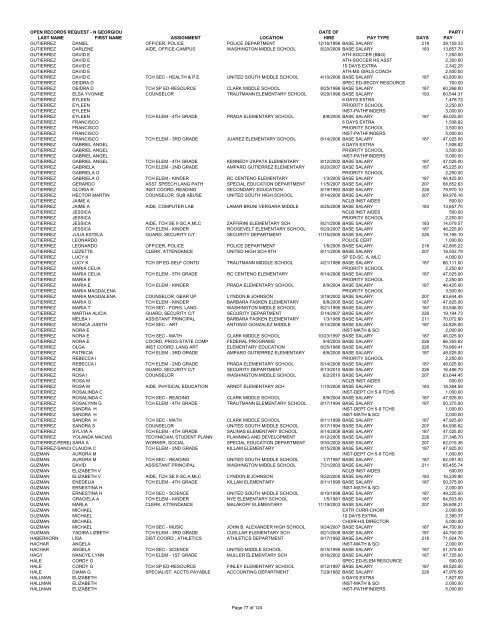 UISD payroll 2010-11 - Que Fregados