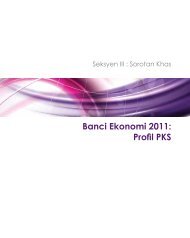 Banci Ekonomi 2011: Profil PKS - SME Corporation Malaysia