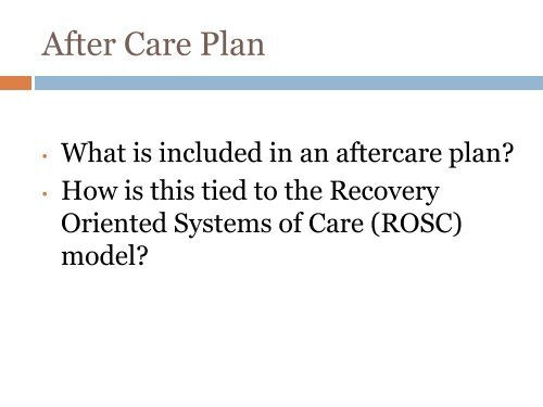 Clinical Notation: Documentation for clients in treatment - CASAT