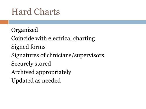 Clinical Notation: Documentation for clients in treatment - CASAT