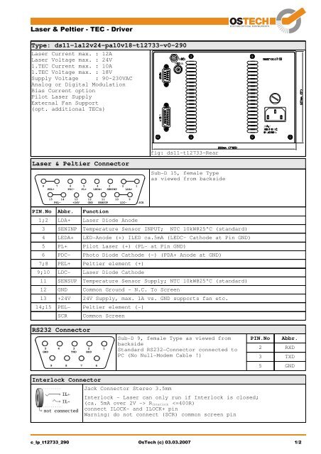 OsTech JOLD-75-FC-11 System.pdf - RPMC Lasers
