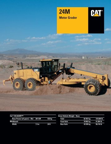 AEHQ5735-02, 24M Motor Grader Specalog