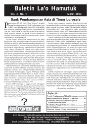 Chapter 7.4: Arbitrary detention, torture and ill-treatment - CAVR