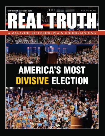The Real Truth - September-October 2012 - The Real Truth Magazine