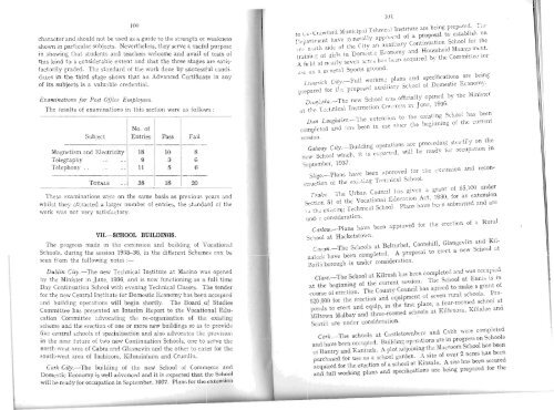 Statistical Report 1935-1936 - Department of Education and Skills