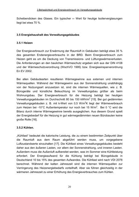 Untersuchungen zur Einsatzmöglichkeit von Doppelfassaden bei ...