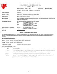 English - French Canadian - Spanish MSDS ... - LPS Laboratories