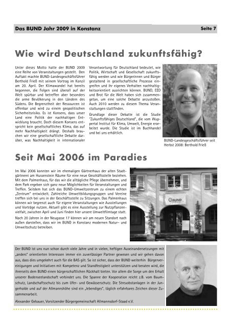 Jahresbericht 2009.pub - BUND Konstanz