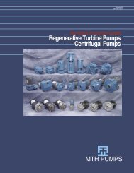 Standard Products Guide (1.26MB) - MTH Pumps