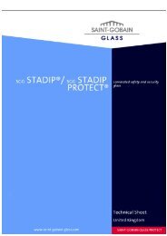 SGG STADIP® / SGG STADIP PROTECT - Saint Gobain Glass