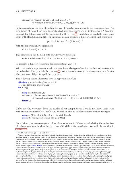 C++ for Scientists - Technische Universität Dresden