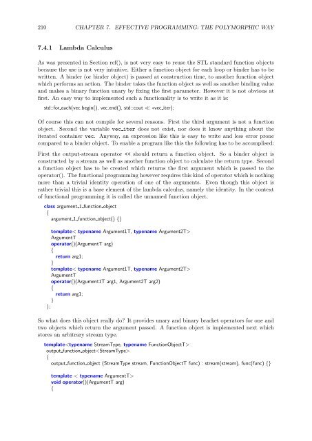 C++ for Scientists - Technische Universität Dresden