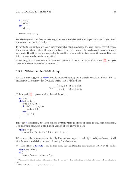 C++ for Scientists - Technische Universität Dresden