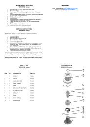 exploded view winch 10, ver.2.1 mounting instruction ... - Seatronic