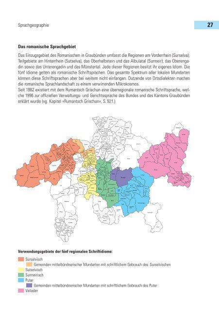 Facts & Figures. Romanisch - Lia Rumantscha