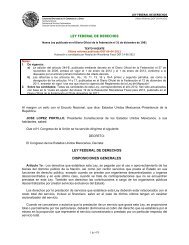 Ley Federal de Derechos - Normateca SEP - SecretarÃ­a de ...