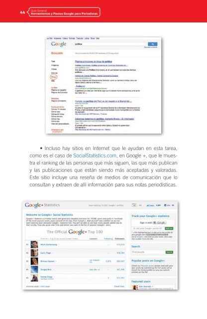 Herramientas y Pautas Google para Periodistas - Monitorando