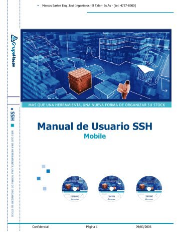 Manual de Usuario SSH mobile - Grupo Hasar