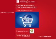 La grande distribution et l'Ã©volution de notre sociÃ©tÃ© - Eurogroup ...