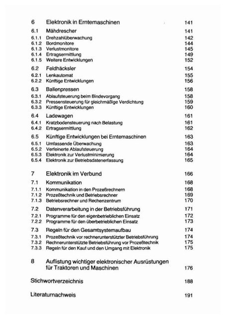 Elektronik in Traktoren und Maschinen - mediaTUM