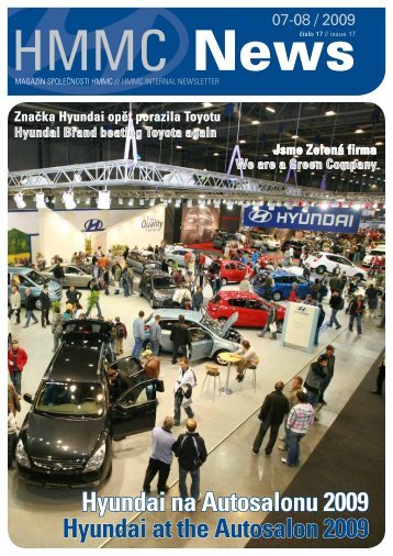 (ke staÅ¾enÃ­ v pdf) ÄÃ­slo 17/Äervenec 2009 - HYUNDAI Motor ...